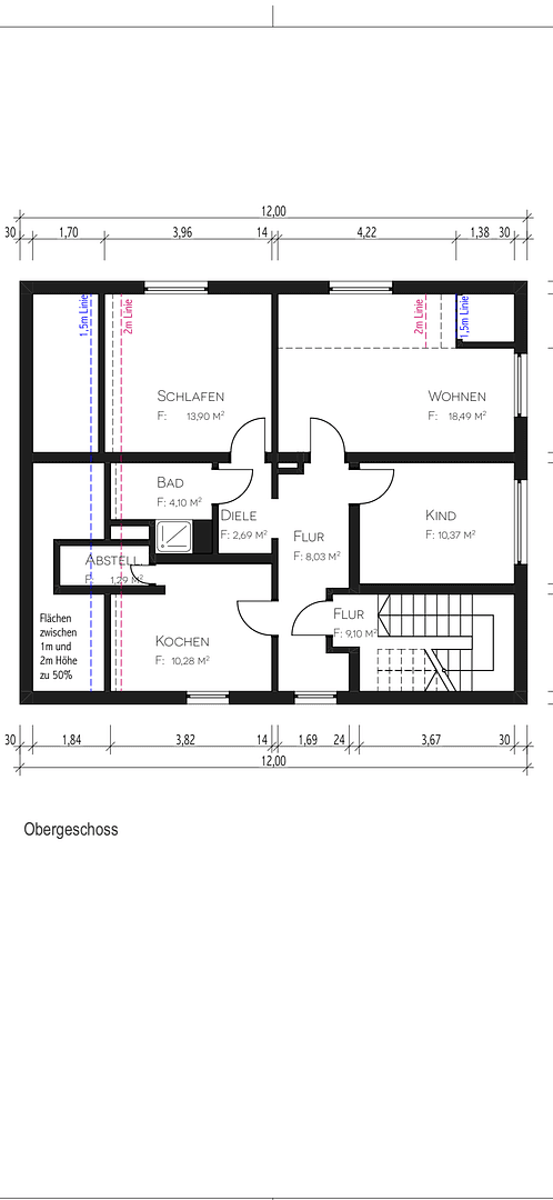 Prenájom bytu 3-izbový 70 m², Langgöns, Hesensko Prenájom bytu 3-izbový 70 m², Langgöns, Hesensko