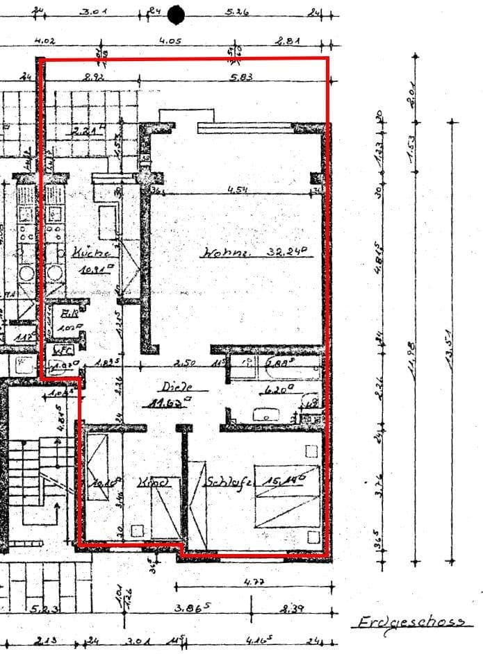 Predaj bytu 3-izbový 91 m², Oberhausen, Severné Porýnie - Westfálsko Predaj bytu 3-izbový 91 m², Oberhausen, Severné Porýnie - Westfálsko