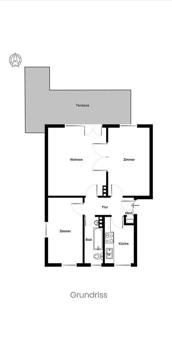 Predaj bytu 3-izbový 70 m², Hamburg, Hamburg Predaj bytu 3-izbový 70 m², Hamburg, Hamburg