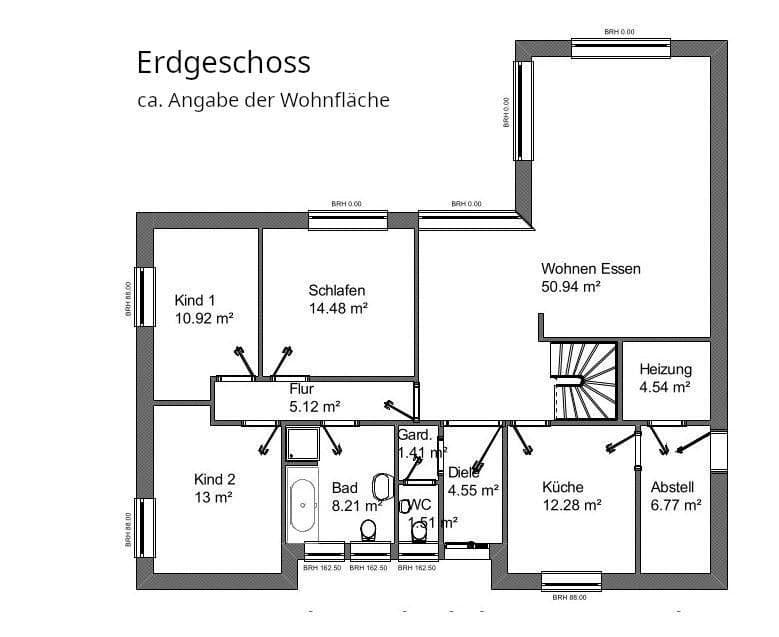 Predaj domu 124 m², pozemek 1.098 m², Husum, Šlezvicko-Holštajnsko Predaj domu 124 m², pozemek 1.098 m², Husum, Šlezvicko-Holštajnsko