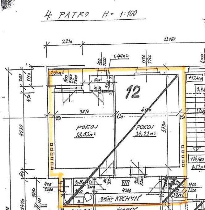 Predaj bytu 2-izbový 55 m², Drahobejlova, Praha, Praha Predaj bytu 2-izbový 55 m², Drahobejlova, Praha, Praha