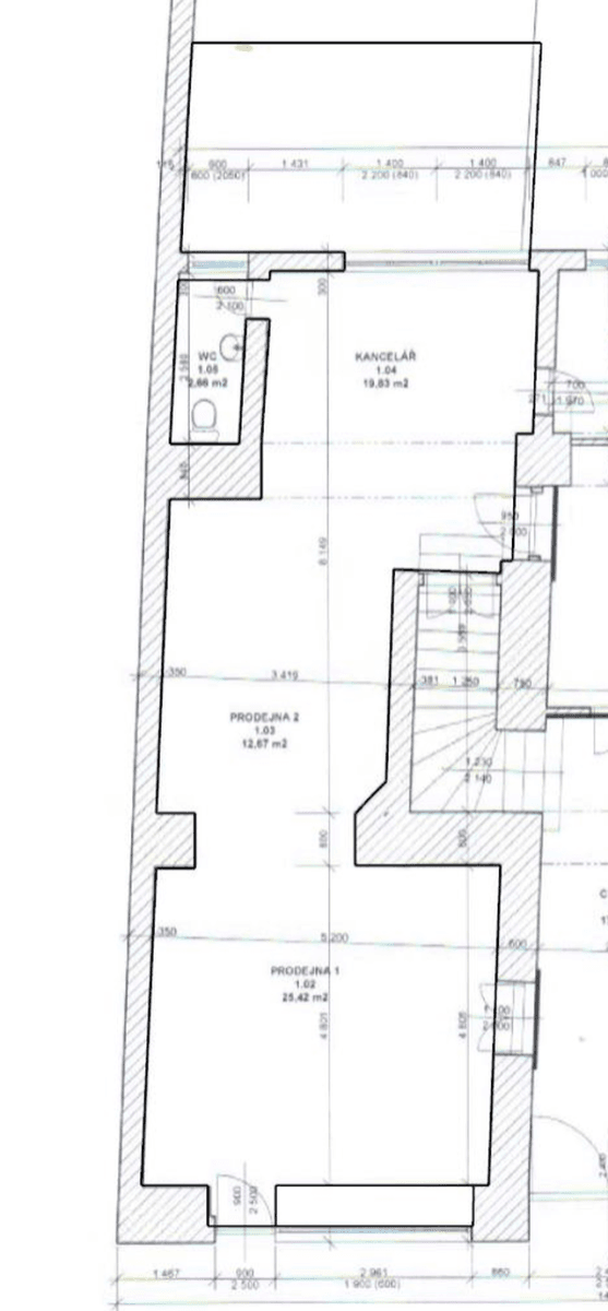 Prenájom nebytového priestoru 82 m², Husova, Jičín, Královéhradecký kraj Prenájom nebytového priestoru 82 m², Husova, Jičín, Královéhradecký kraj