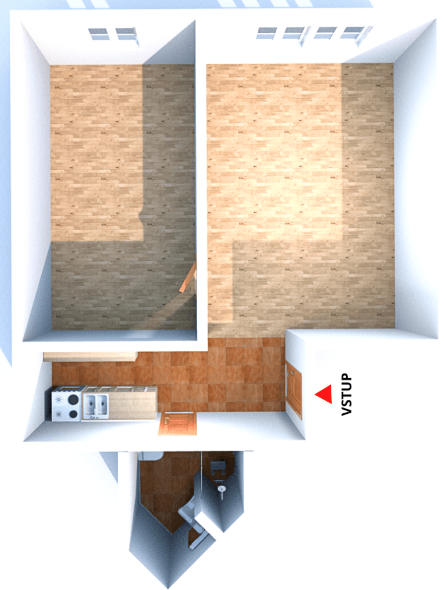 Prenájom bytu 2-izbový 50 m², Hartigova, Praha, Praha Prenájom bytu 2-izbový 50 m², Hartigova, Praha, Praha