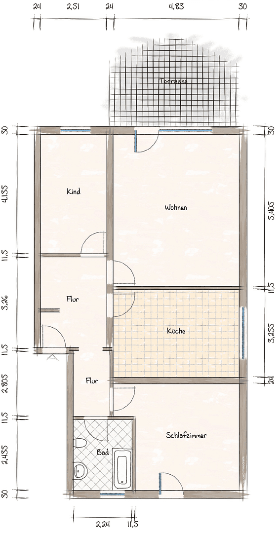 Predaj bytu 3-izbový 83 m², Hennef (Sieg), Severné Porýnie - Westfálsko Predaj bytu 3-izbový 83 m², Hennef (Sieg), Severné Porýnie - Westfálsko