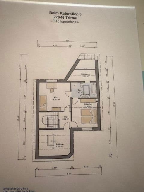 Predaj domu 115 m², pozemek 406 m², Beim Katerstieg 6, Trittau, Šlezvicko-Holštajnsko Predaj domu 115 m², pozemek 406 m², Beim Katerstieg 6, Trittau, Šlezvicko-Holštajnsko