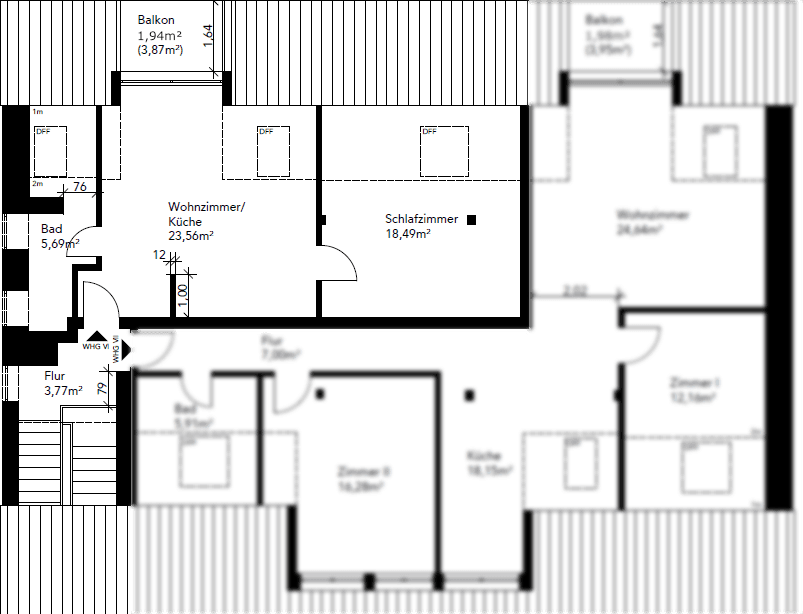 Predaj bytu 2-izbový 50 m², Borsteler Chaussee 177, Hamburg, Hamburg Predaj bytu 2-izbový 50 m², Borsteler Chaussee 177, Hamburg, Hamburg
