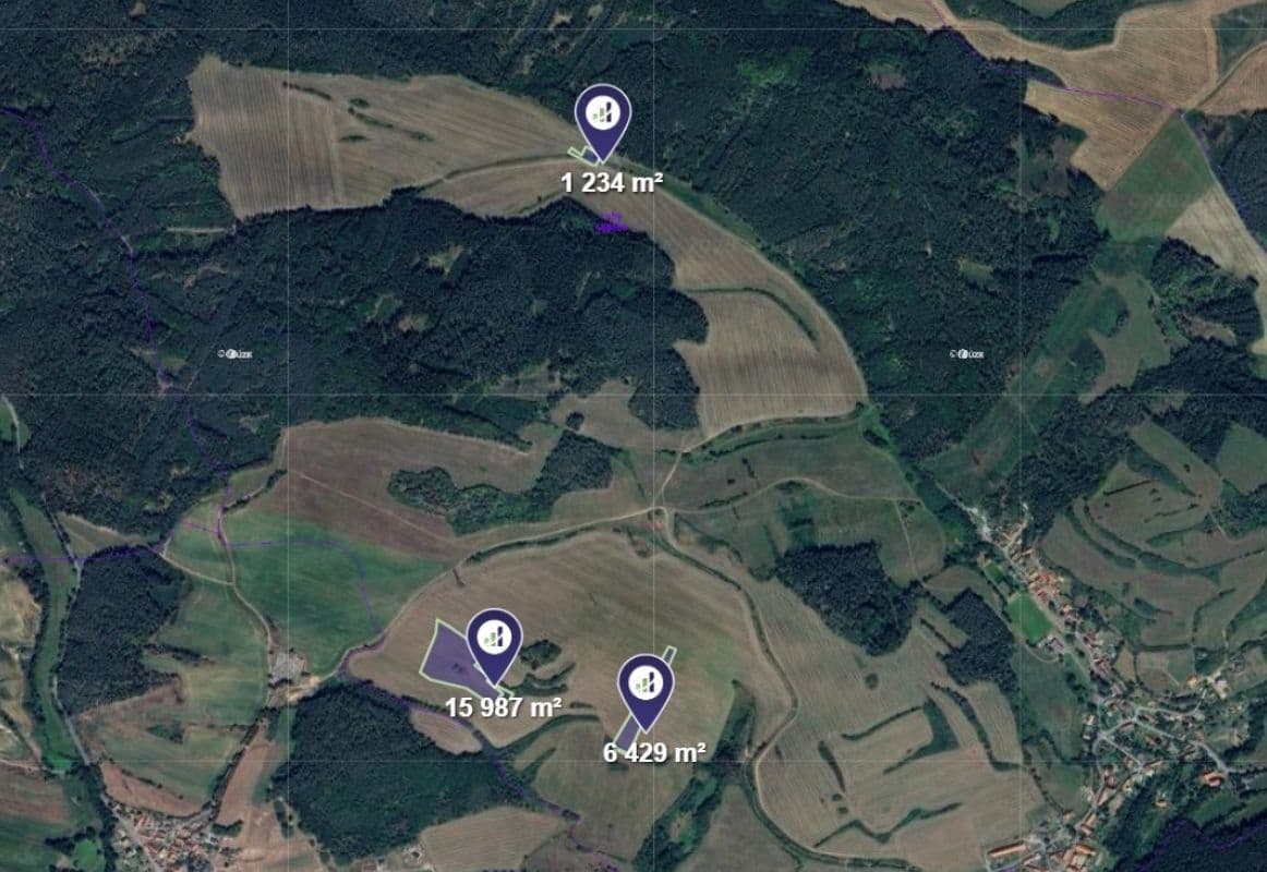 Predaj pozemku 1.998 m², Dolní Hbity, Středočeský kraj Predaj pozemku 1.998 m², Dolní Hbity, Středočeský kraj