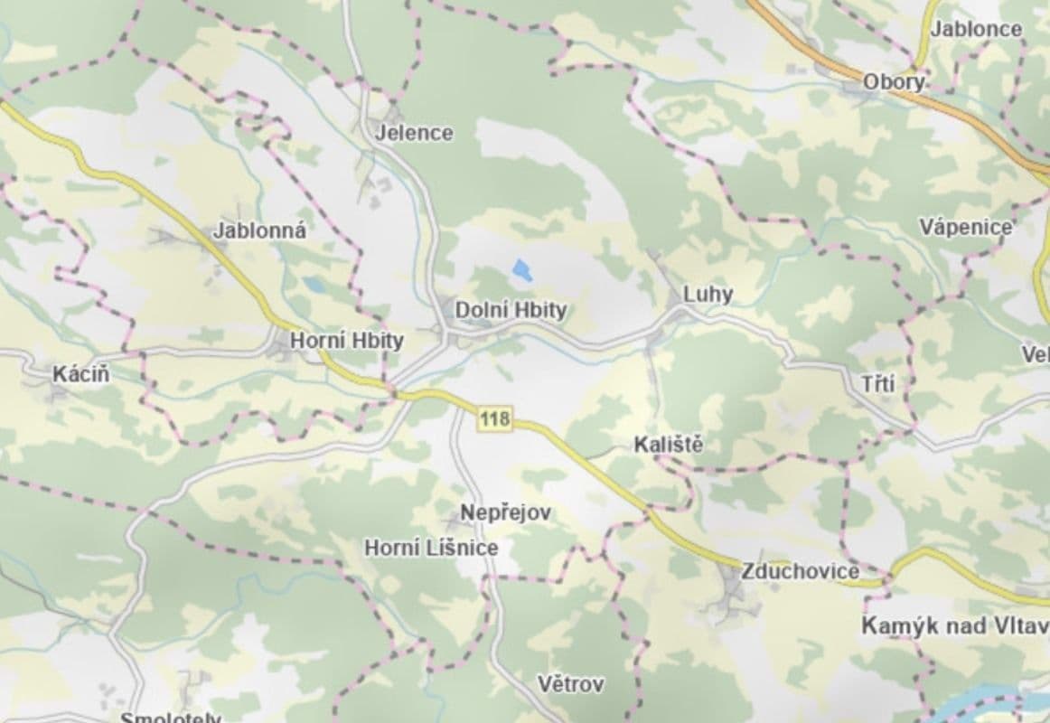 Predaj pozemku 1.998 m², Dolní Hbity, Středočeský kraj Predaj pozemku 1.998 m², Dolní Hbity, Středočeský kraj