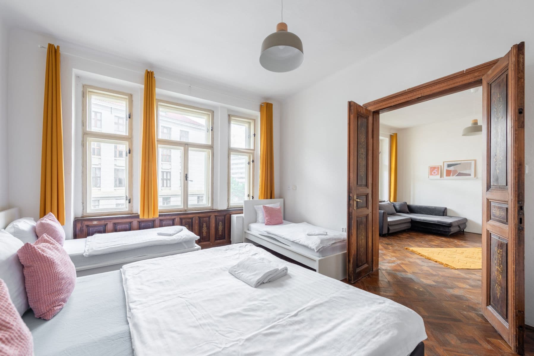 Prenájom bytu 68 m², Těšnov, Praha, Praha Prenájom bytu 68 m², Těšnov, Praha, Praha