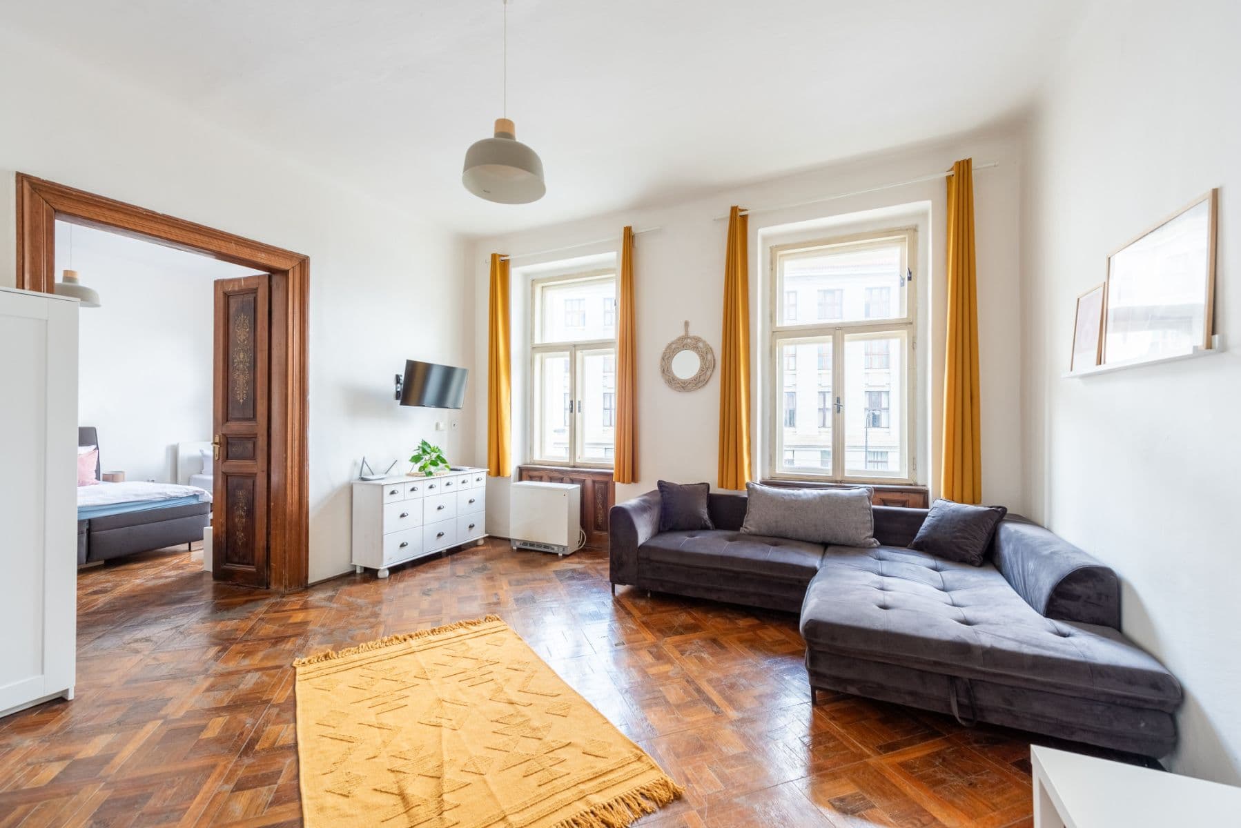 Prenájom bytu 68 m², Těšnov, Praha, Praha Prenájom bytu 68 m², Těšnov, Praha, Praha