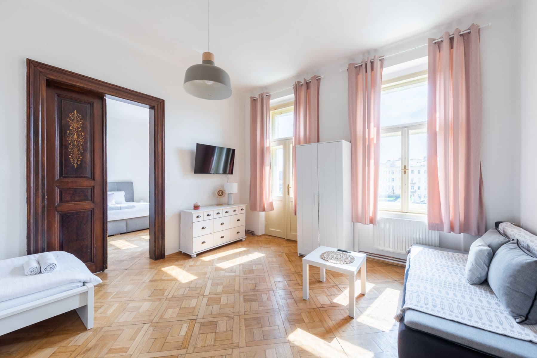 Prenájom bytu 74 m², Těšnov, Praha, Praha Prenájom bytu 74 m², Těšnov, Praha, Praha