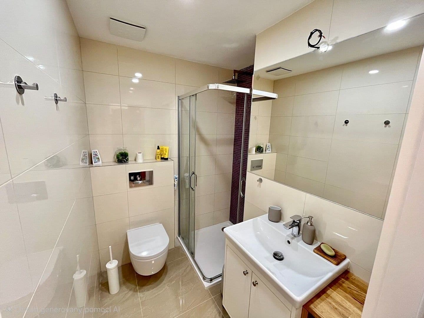 Prenájom bytu 1-izbový 36 m², Záhřebská, Praha, Praha Prenájom bytu 1-izbový 36 m², Záhřebská, Praha, Praha