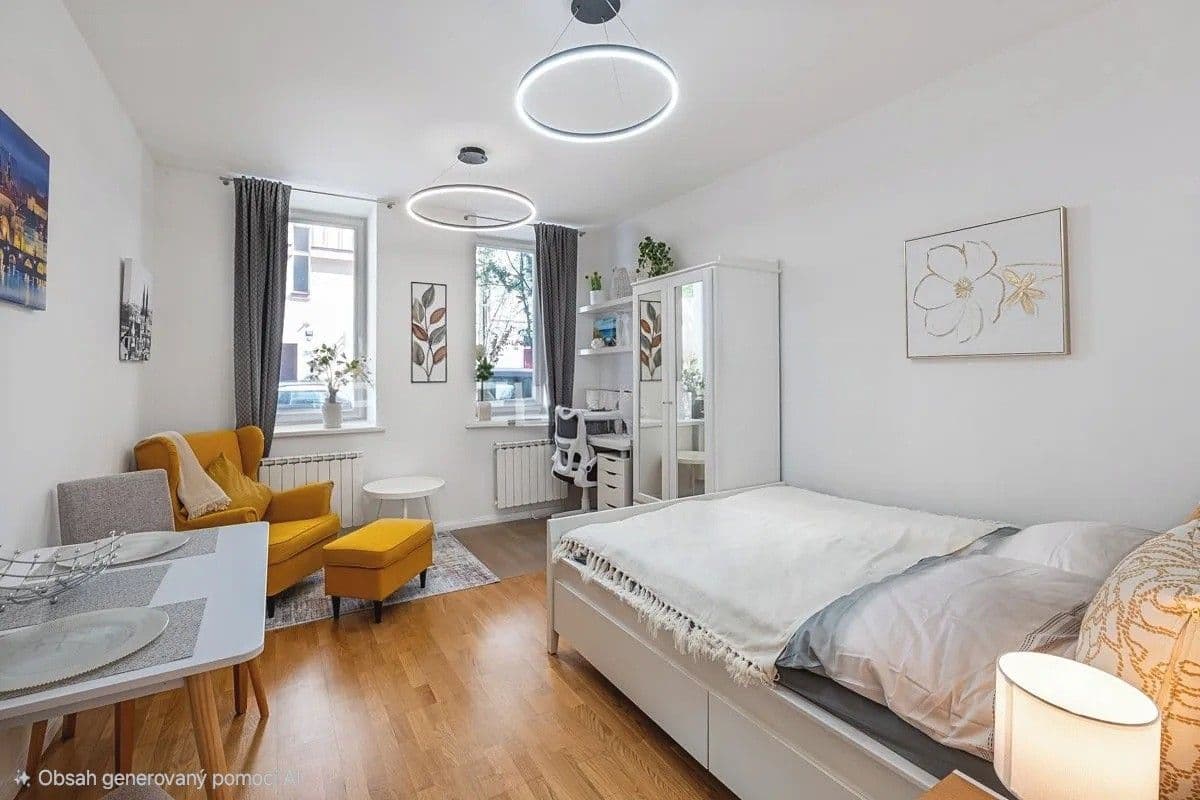 Prenájom bytu 1-izbový 36 m², Záhřebská, Praha, Praha Prenájom bytu 1-izbový 36 m², Záhřebská, Praha, Praha