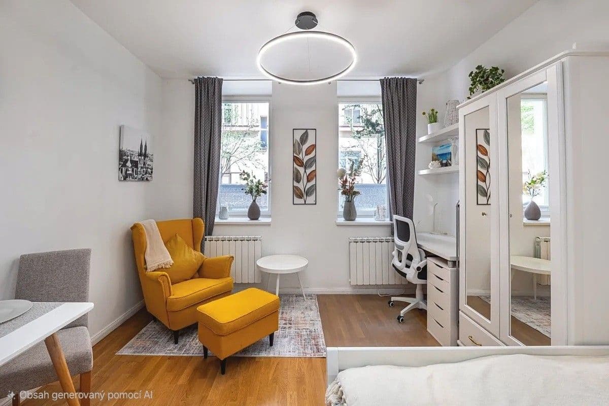 Prenájom bytu 1-izbový 36 m², Záhřebská, Praha, Praha Prenájom bytu 1-izbový 36 m², Záhřebská, Praha, Praha