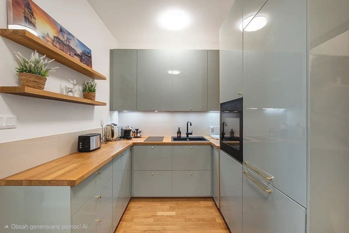 Prenájom bytu 1-izbový 36 m², Záhřebská, Praha, Praha Prenájom bytu 1-izbový 36 m², Záhřebská, Praha, Praha