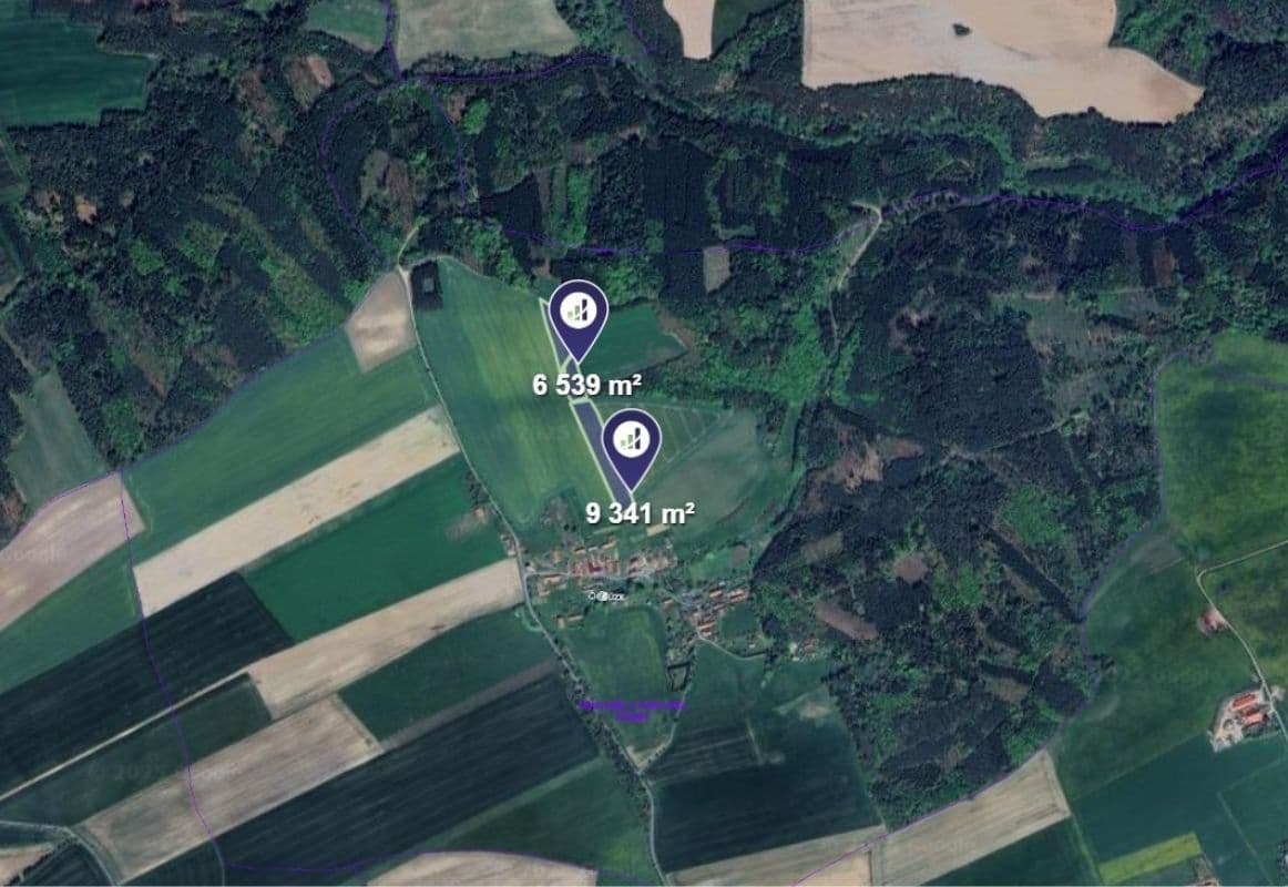 Predaj pozemku 15.880 m², Hřebečníky, Středočeský kraj Predaj pozemku 15.880 m², Hřebečníky, Středočeský kraj