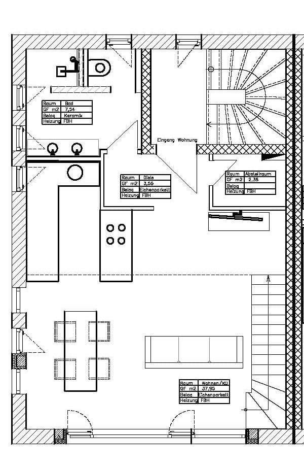 Prenájom bytu 2-izbový 90 m², Brannenburg, Bavorsko Prenájom bytu 2-izbový 90 m², Brannenburg, Bavorsko