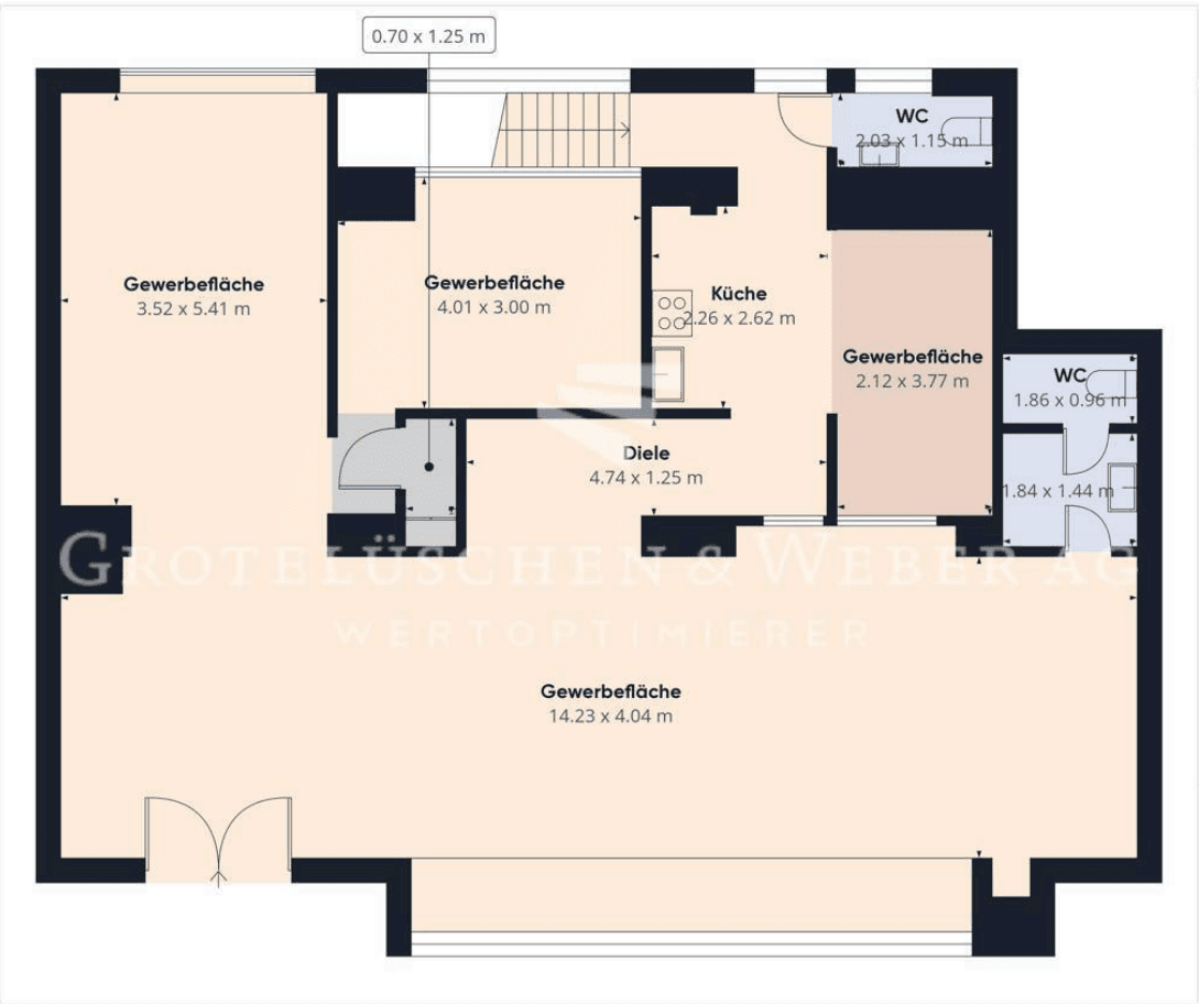 Prenájom kancelárie 180 m², Bremerhaven, Brémy Prenájom kancelárie 180 m², Bremerhaven, Brémy