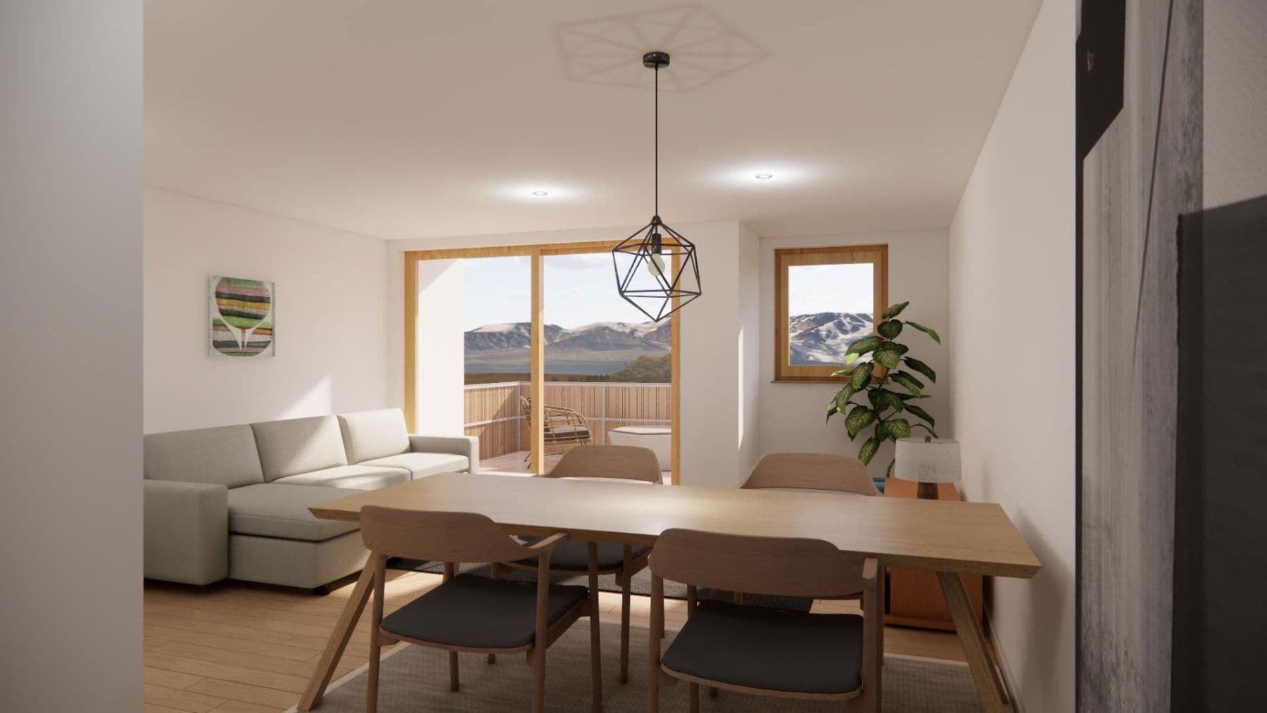 Prenájom bytu 3-izbový 89 m², Raubling, Bavorsko Prenájom bytu 3-izbový 89 m², Raubling, Bavorsko