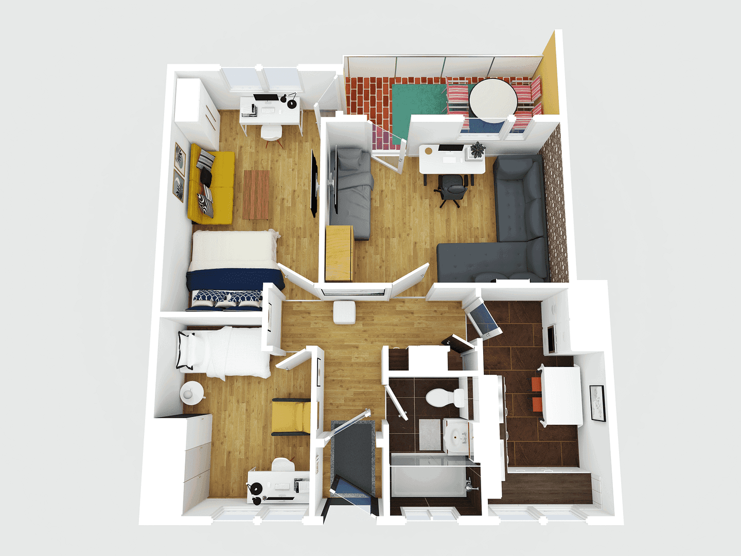 Predaj bytu 3-izbový 63 m², Friedrichshafen, Bádensko-Wurttembersko Predaj bytu 3-izbový 63 m², Friedrichshafen, Bádensko-Wurttembersko