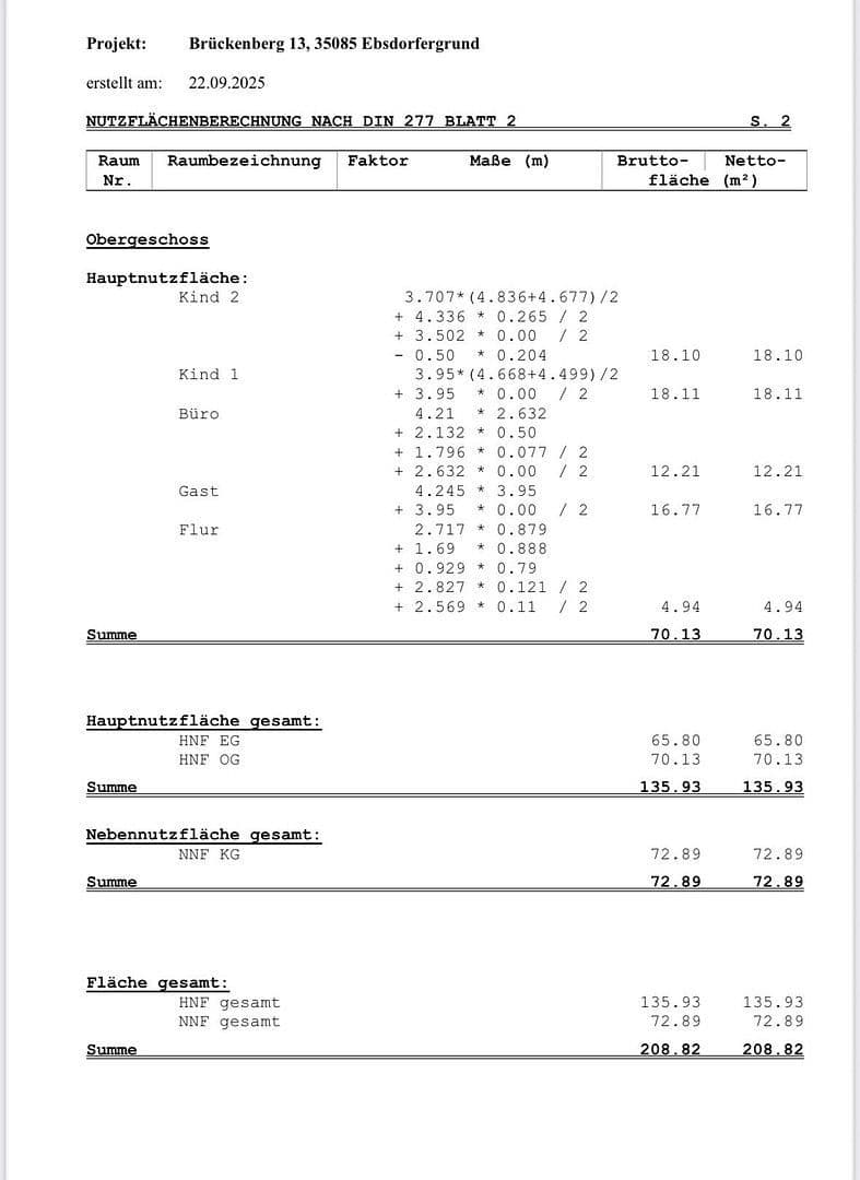 Predaj domu 136 m², pozemek 184 m², Ebsdorfergrund, Hesensko Predaj domu 136 m², pozemek 184 m², Ebsdorfergrund, Hesensko