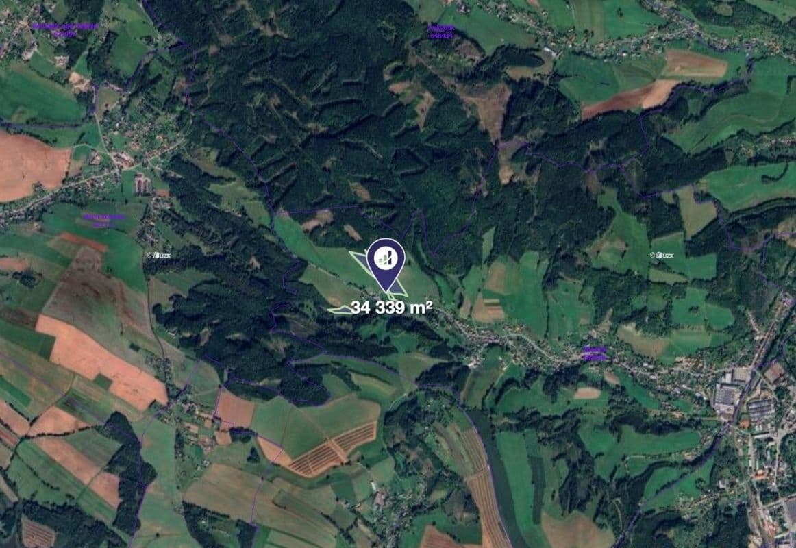 Predaj pozemku 17.170 m², Hronov, Královéhradecký kraj Predaj pozemku 17.170 m², Hronov, Královéhradecký kraj