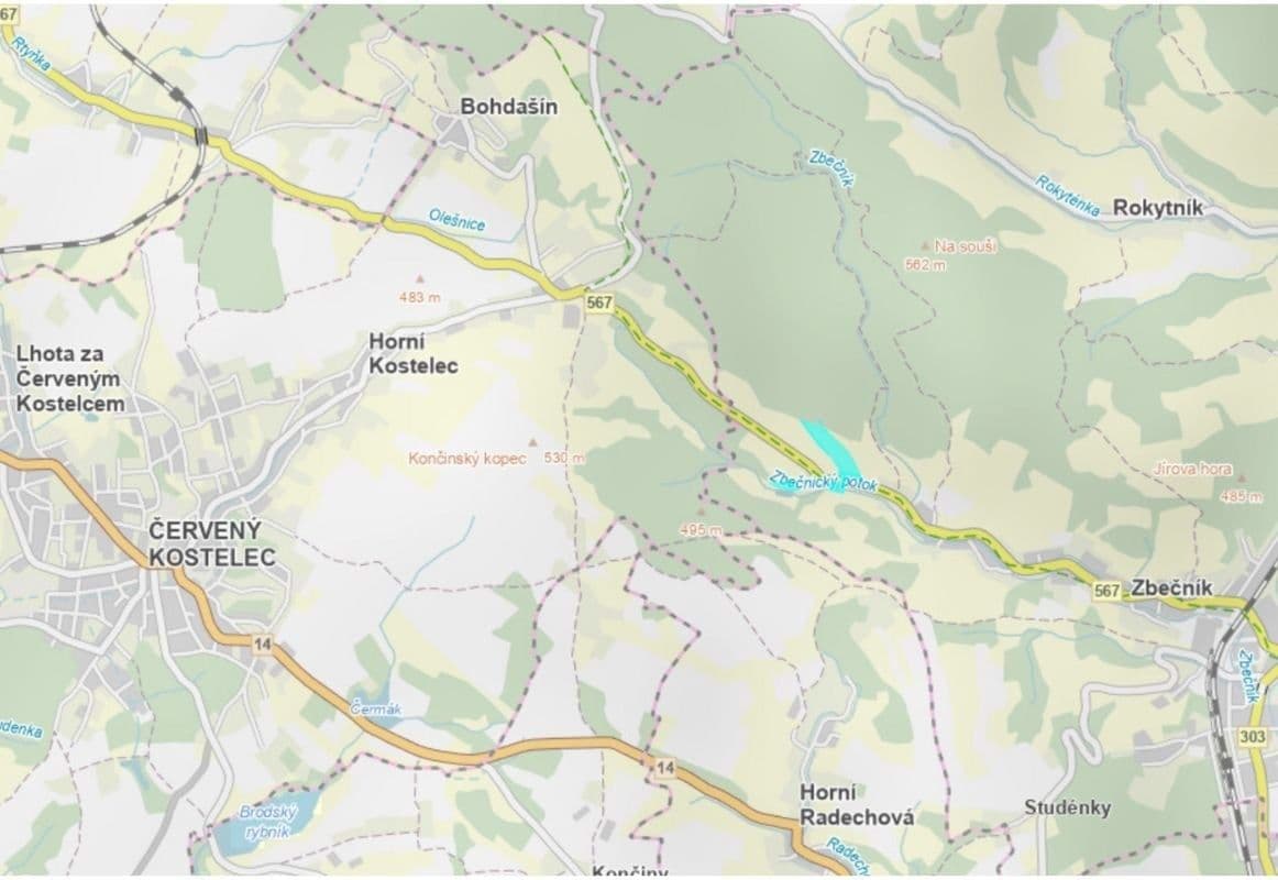 Predaj pozemku 17.170 m², Hronov, Královéhradecký kraj Predaj pozemku 17.170 m², Hronov, Královéhradecký kraj