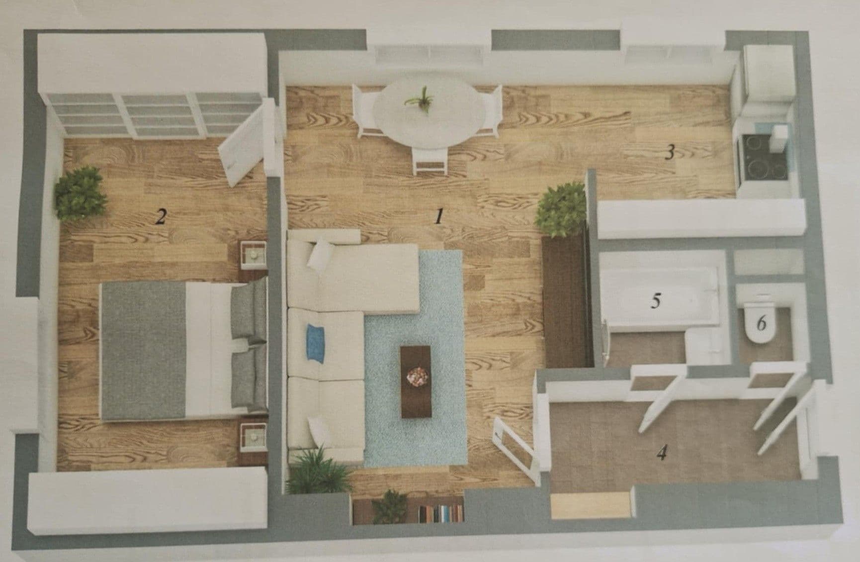 Prenájom bytu 2-izbový 44 m², Dětská, Praha, Praha Prenájom bytu 2-izbový 44 m², Dětská, Praha, Praha