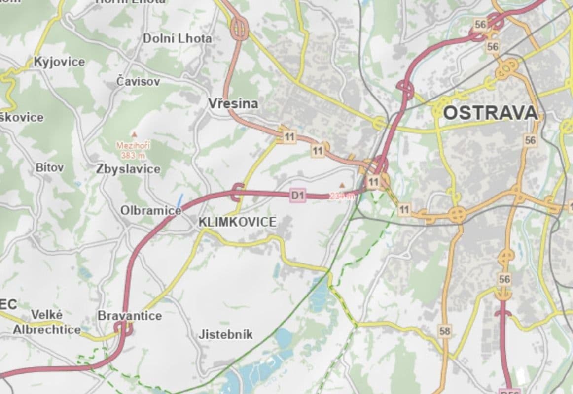 Predaj pozemku 23.325 m², Klimkovice, Moravskoslezský kraj Predaj pozemku 23.325 m², Klimkovice, Moravskoslezský kraj