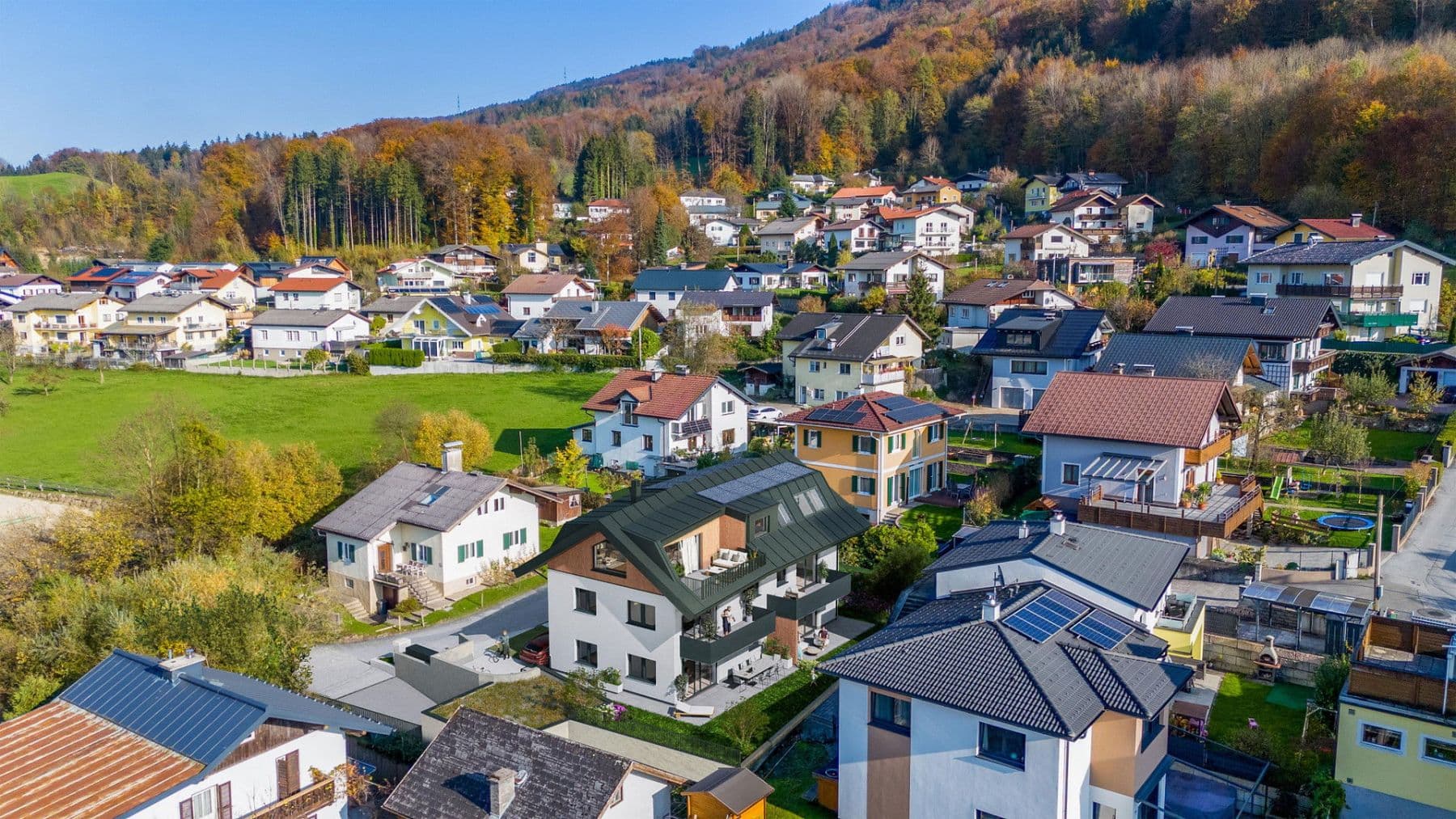 Predaj bytu 3-izbový 94 m², Schusterweg, Hallwang, Salzbursko Predaj bytu 3-izbový 94 m², Schusterweg, Hallwang, Salzbursko