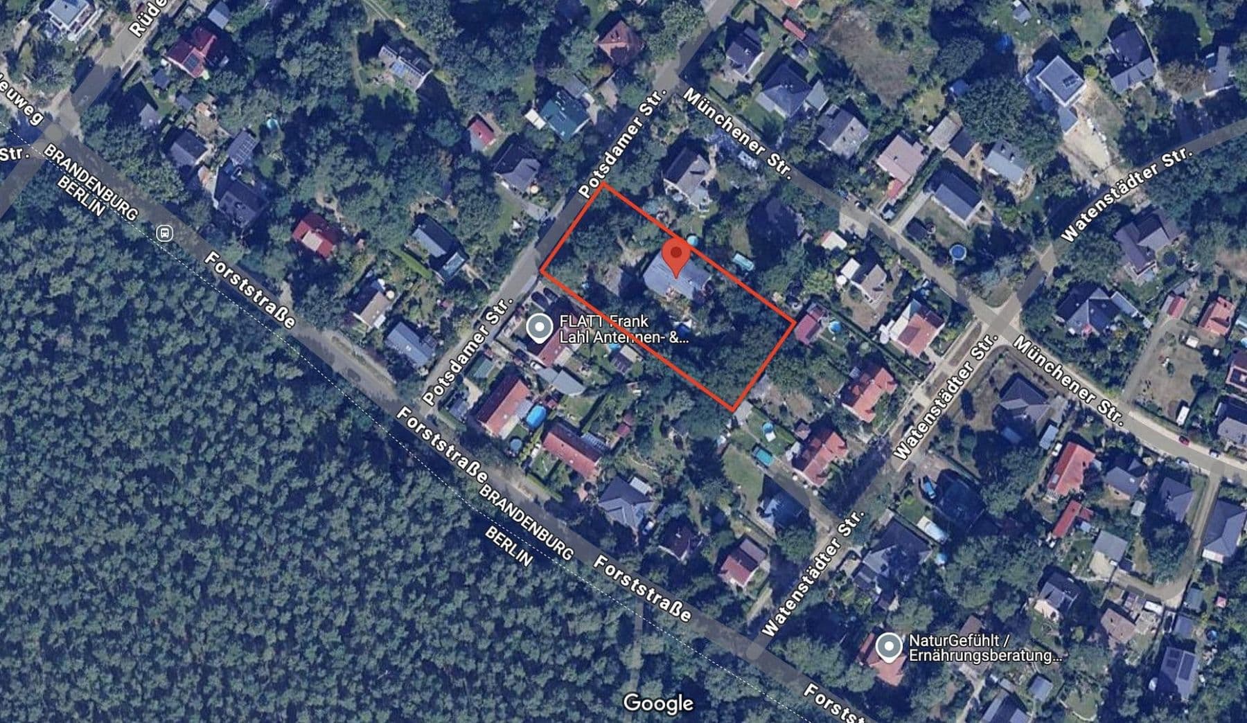 Predaj pozemku 2.624 m², Potsdamer Str., Schöneiche bei Berlin, Brandenbursko Predaj pozemku 2.624 m², Potsdamer Str., Schöneiche bei Berlin, Brandenbursko