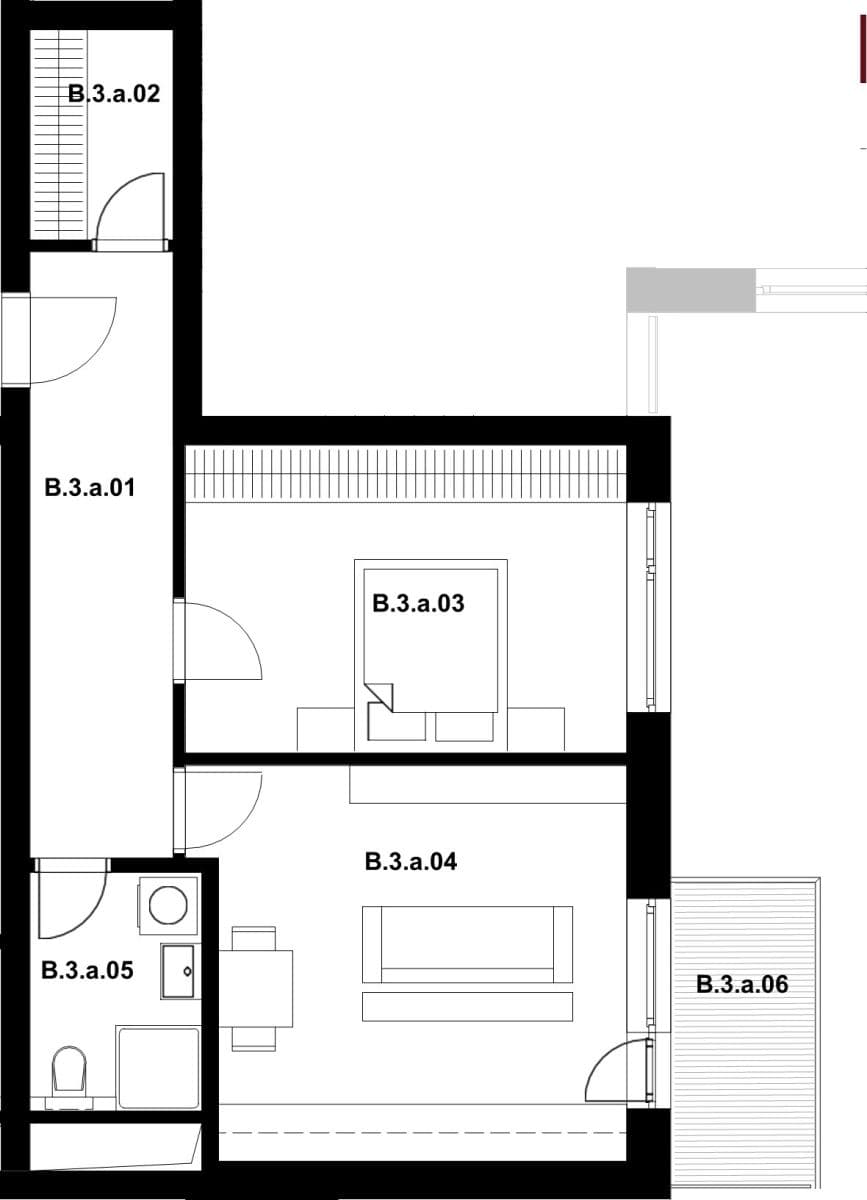 Prenájom bytu 2-izbový 59 m², Ghegova, Brno, Jihomoravský kraj Prenájom bytu 2-izbový 59 m², Ghegova, Brno, Jihomoravský kraj