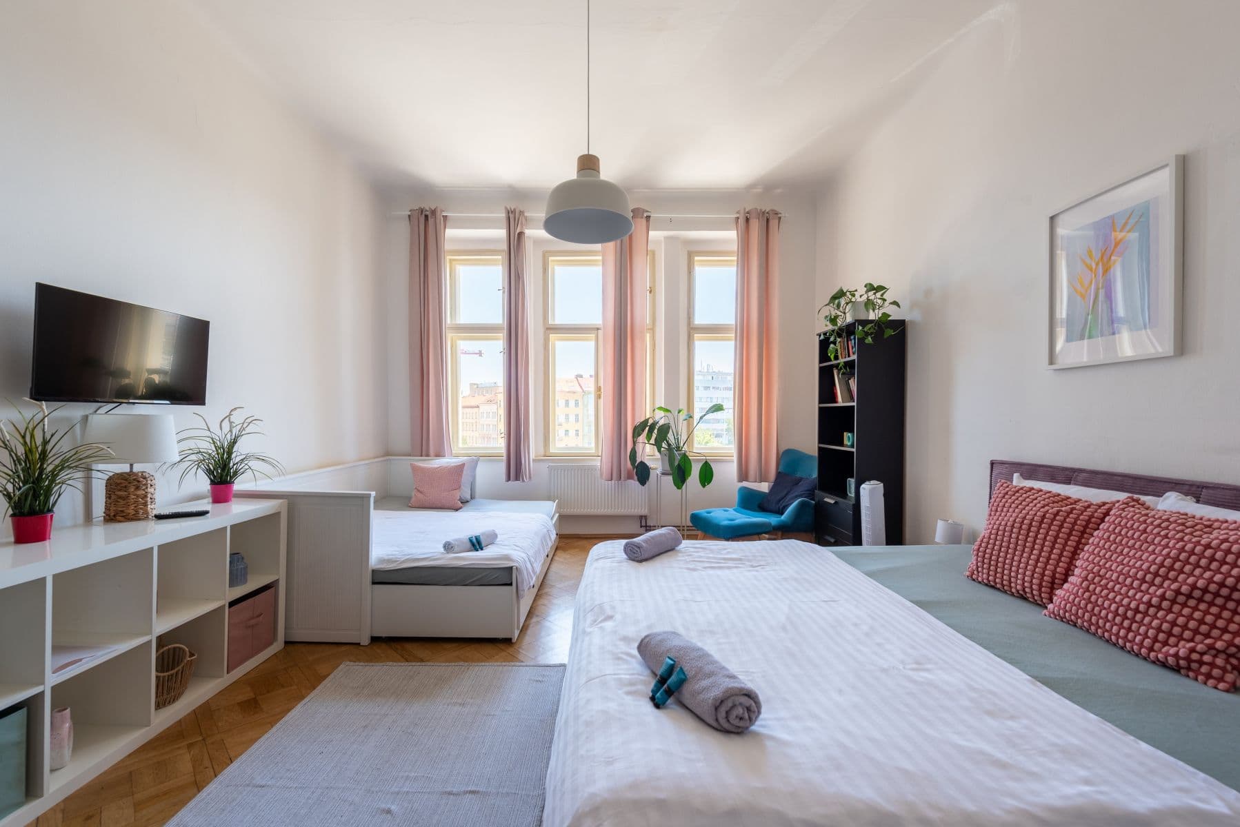 Prenájom bytu 65 m², Těšnov, Praha, Praha Prenájom bytu 65 m², Těšnov, Praha, Praha