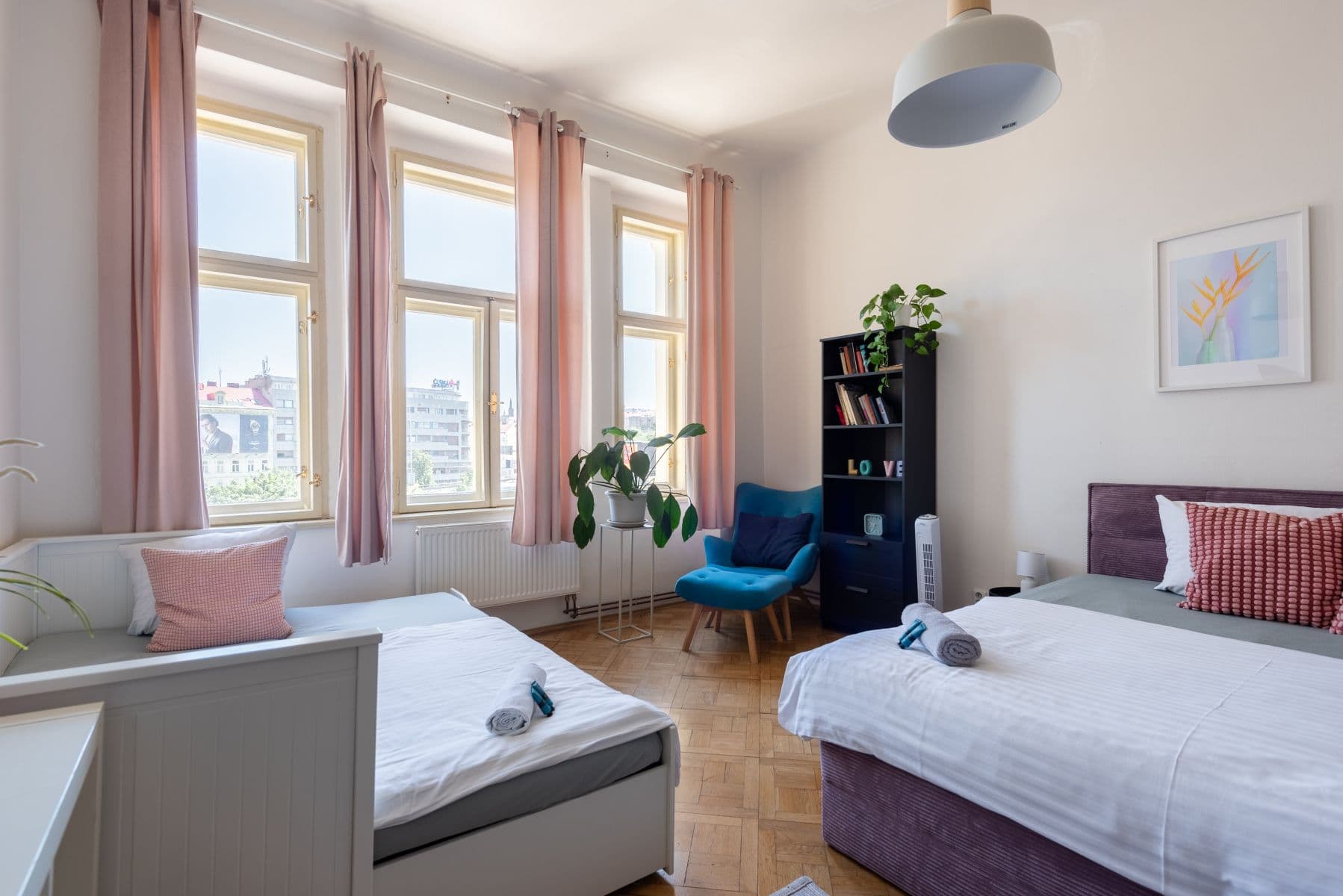 Prenájom bytu 65 m², Těšnov, Praha, Praha Prenájom bytu 65 m², Těšnov, Praha, Praha