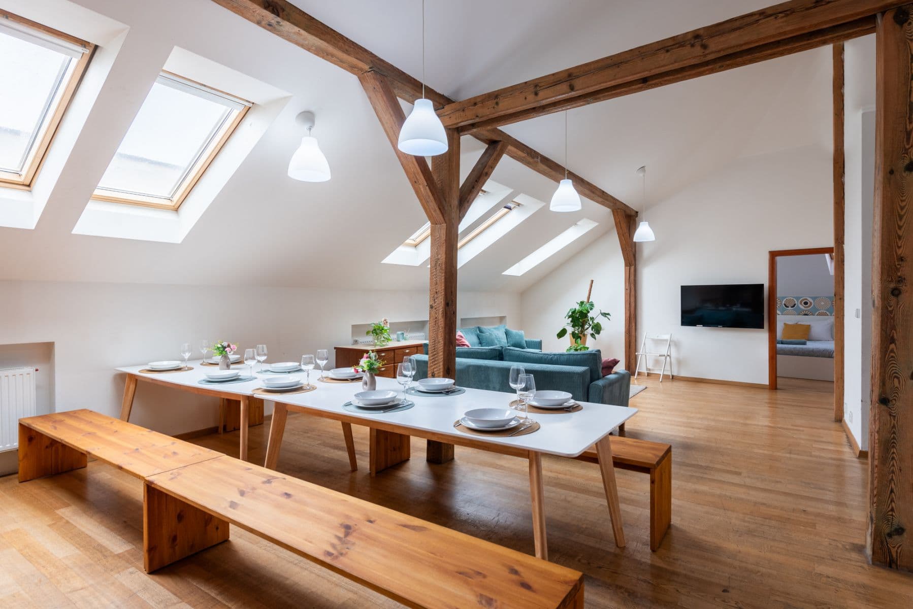 Prenájom bytu 126 m², Těšnov, Praha, Praha Prenájom bytu 126 m², Těšnov, Praha, Praha