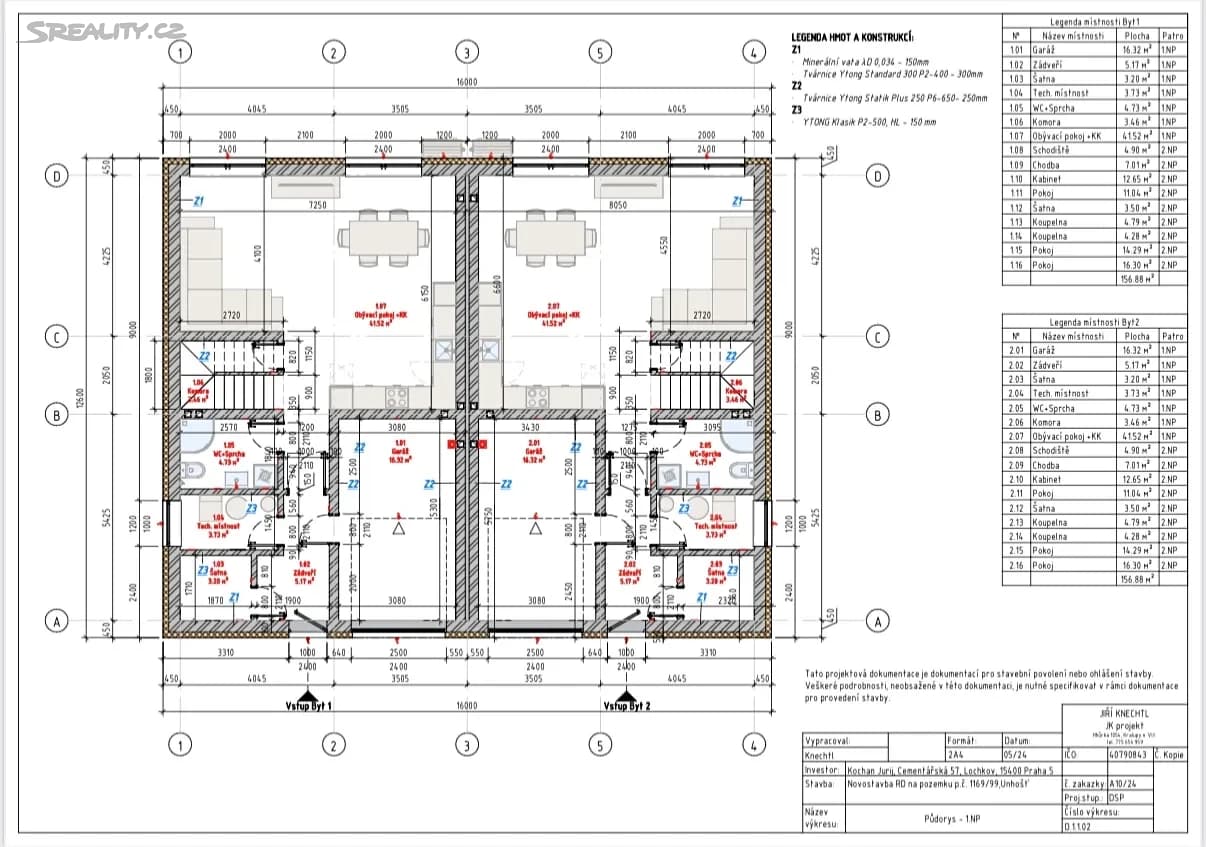 Predaj bytu 5-izbový 157 m², Unhošť, Středočeský kraj Predaj bytu 5-izbový 157 m², Unhošť, Středočeský kraj