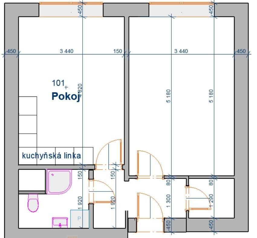 Predaj bytu 2-izbový 46 m², Lonkova, Pardubice, Pardubický kraj Predaj bytu 2-izbový 46 m², Lonkova, Pardubice, Pardubický kraj