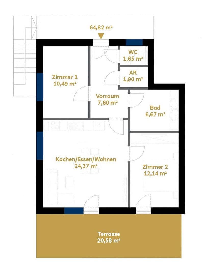 Predaj bytu 3-izbový 65 m², Judendorf-Straßengel, Štajersko Predaj bytu 3-izbový 65 m², Judendorf-Straßengel, Štajersko