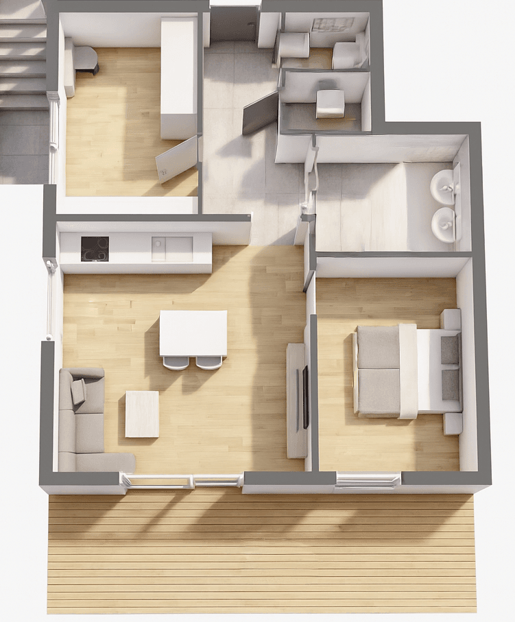 Predaj bytu 3-izbový 65 m², Judendorf-Straßengel, Štajersko Predaj bytu 3-izbový 65 m², Judendorf-Straßengel, Štajersko