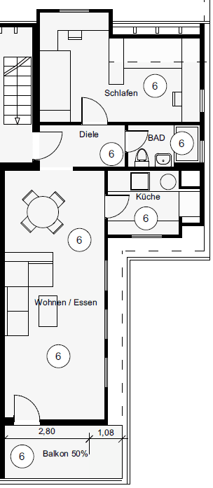 Prenájom domu 63 m², pozemek 552 m², Tulpenstraße 15, Sindelfingen, Bádensko-Wurttembersko Prenájom domu 63 m², pozemek 552 m², Tulpenstraße 15, Sindelfingen, Bádensko-Wurttembersko