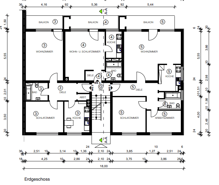 Predaj bytu 3-izbový 82 m², Am Götzenkothen 34, Düsseldorf, Severné Porýnie - Westfálsko Predaj bytu 3-izbový 82 m², Am Götzenkothen 34, Düsseldorf, Severné Porýnie - Westfálsko