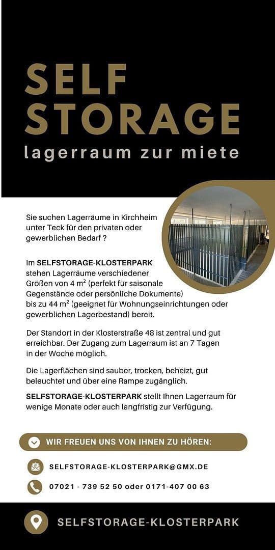 Prenájom nebytového priestoru 9 m², Klosterstraße 48, Kirchheim unter Teck, Bádensko-Wurttembersko Prenájom nebytového priestoru 9 m², Klosterstraße 48, Kirchheim unter Teck, Bádensko-Wurttembersko
