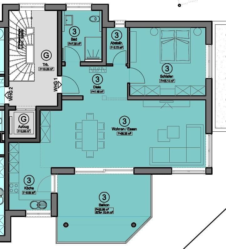 Predaj bytu 2-izbový 94 m², Kreuzstraße 47, Horb am Neckar, Bádensko-Wurttembersko Predaj bytu 2-izbový 94 m², Kreuzstraße 47, Horb am Neckar, Bádensko-Wurttembersko