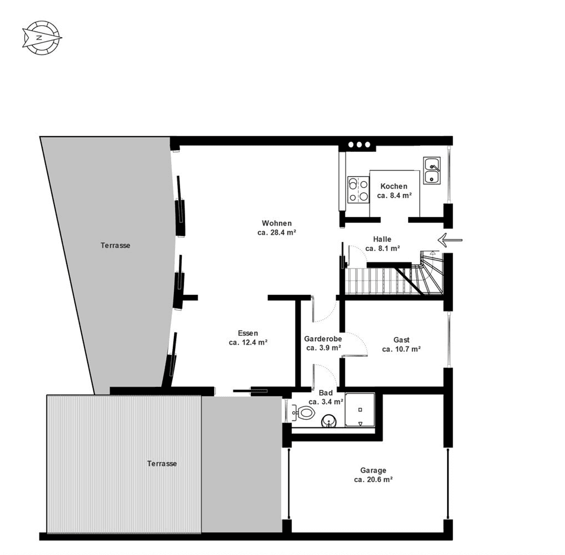 Prenájom domu 150 m², pozemek 376 m², Hamburg, Hamburg Prenájom domu 150 m², pozemek 376 m², Hamburg, Hamburg