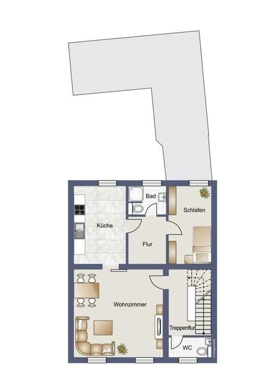 Prenájom bytu 2-izbový 70 m², Nirmerstraße 61, Aachen, Severné Porýnie - Westfálsko Prenájom bytu 2-izbový 70 m², Nirmerstraße 61, Aachen, Severné Porýnie - Westfálsko
