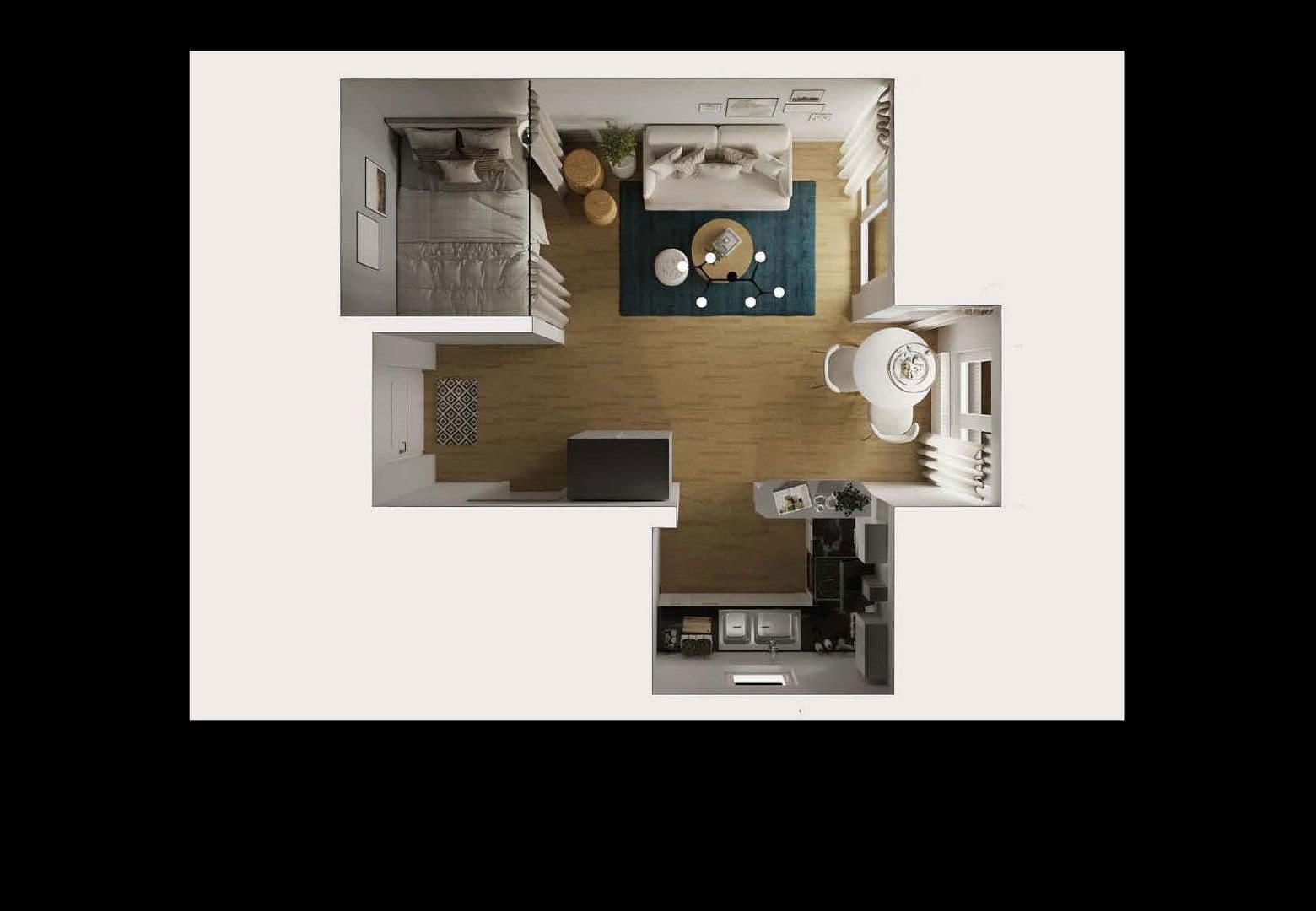 Prenájom bytu 1-izbový 29 m², Schanzstr. 63, Reutlingen, Bádensko-Wurttembersko Prenájom bytu 1-izbový 29 m², Schanzstr. 63, Reutlingen, Bádensko-Wurttembersko