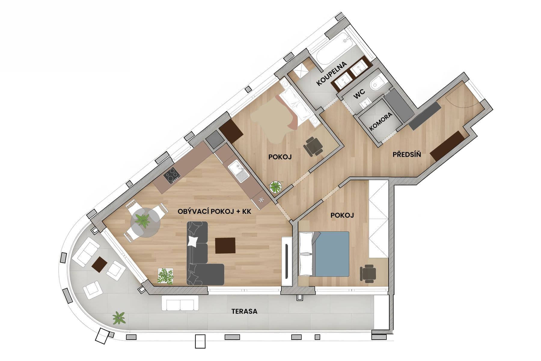 Predaj bytu 3-izbový 112 m², Kurta Konráda, Praha, Praha Predaj bytu 3-izbový 112 m², Kurta Konráda, Praha, Praha