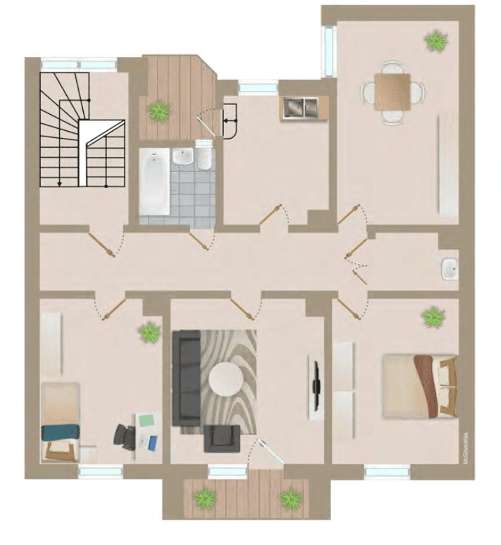 Prenájom bytu 4-izbový 84 m², Offenburg, Bádensko-Wurttembersko Prenájom bytu 4-izbový 84 m², Offenburg, Bádensko-Wurttembersko