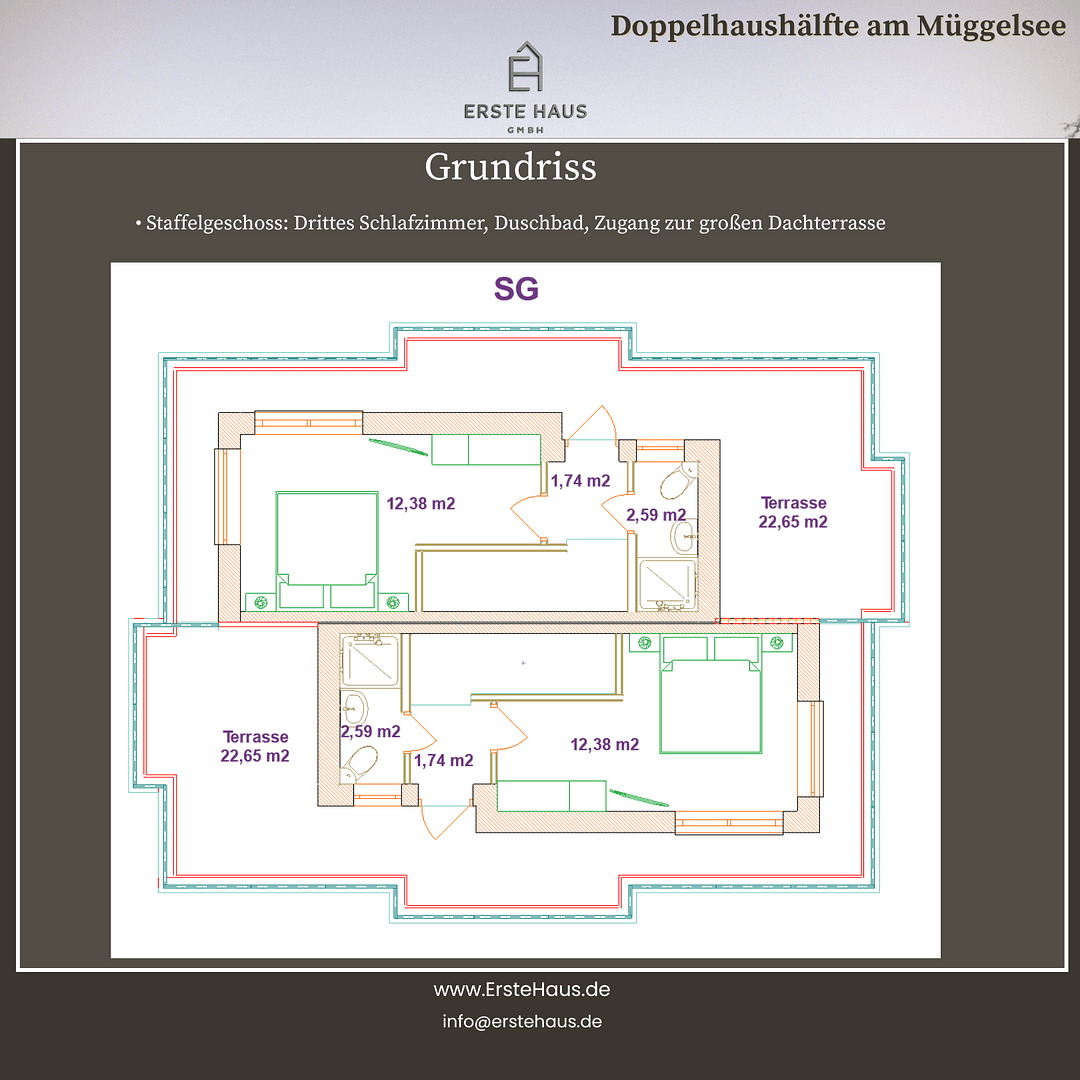 Predaj domu 122 m², pozemek 197 m², Odernheimer Straße 94 A, Berlin, Berlín Predaj domu 122 m², pozemek 197 m², Odernheimer Straße 94 A, Berlin, Berlín