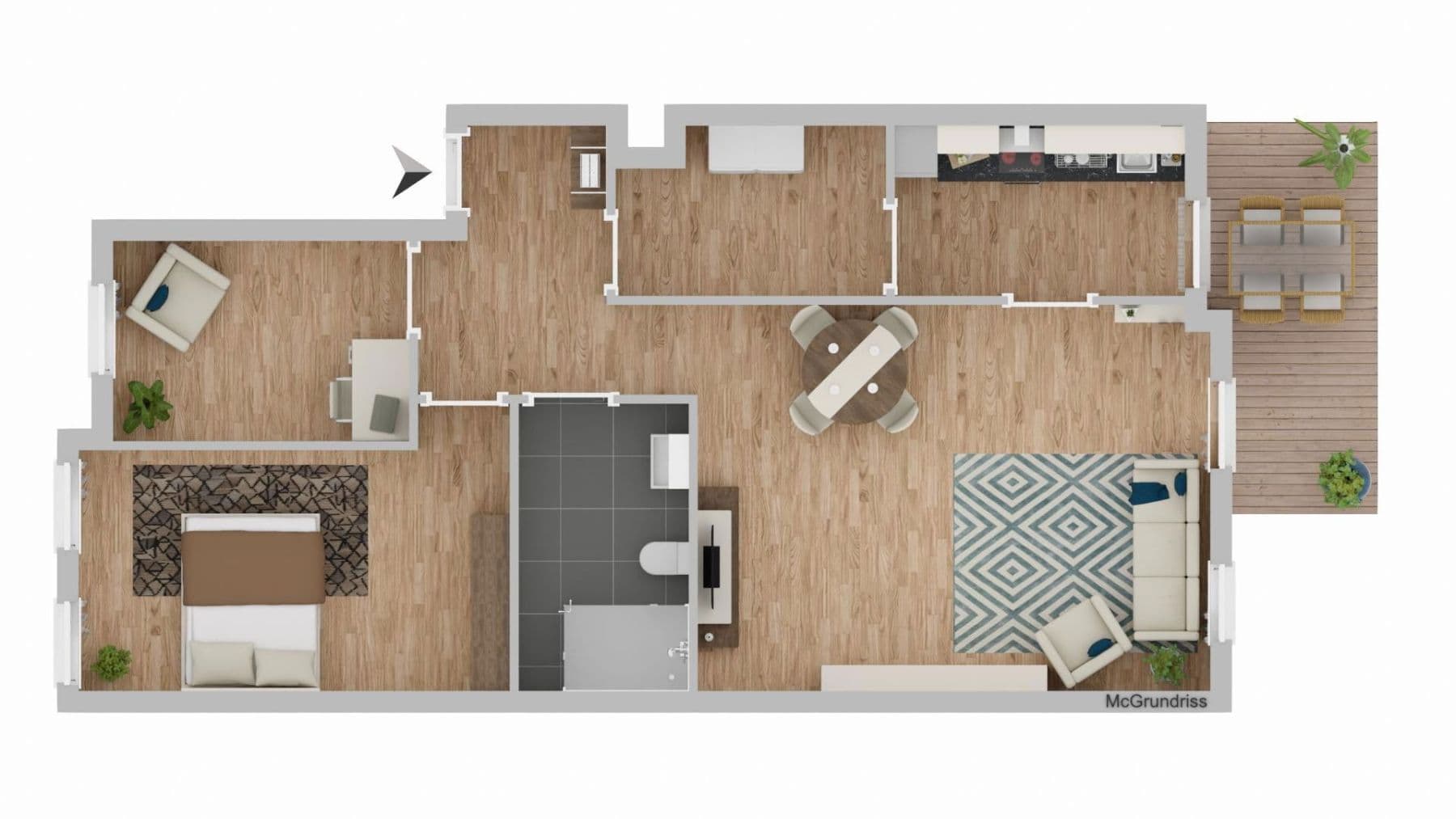 Predaj bytu 3-izbový 83 m², Rerik, Meklenbursko-Predpomoransko Predaj bytu 3-izbový 83 m², Rerik, Meklenbursko-Predpomoransko